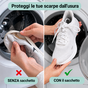 KickClean | Il sacchetto per scarpe senza odori e perfettamente pulite in soli 30 minuti