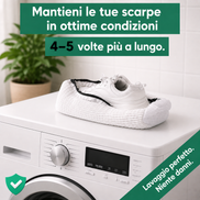 KickClean | Il sacchetto per scarpe senza odori e perfettamente pulite in soli 30 minuti