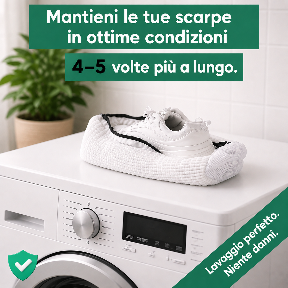 KickClean | Il sacchetto per scarpe senza odori e perfettamente pulite in soli 30 minuti