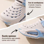 Zoccoli Traspiranti Antisudore
