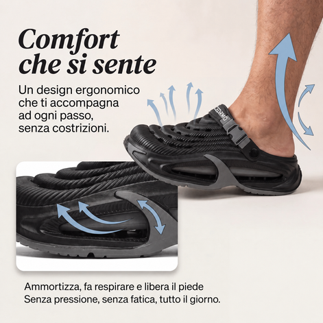 Zoccoli Traspiranti Antisudore