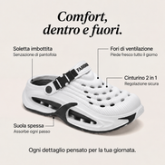 Zoccoli Traspiranti Antisudore