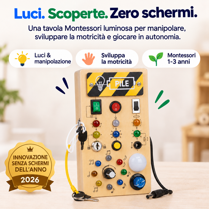 Lumiò - Tavola delle attività luminosa
