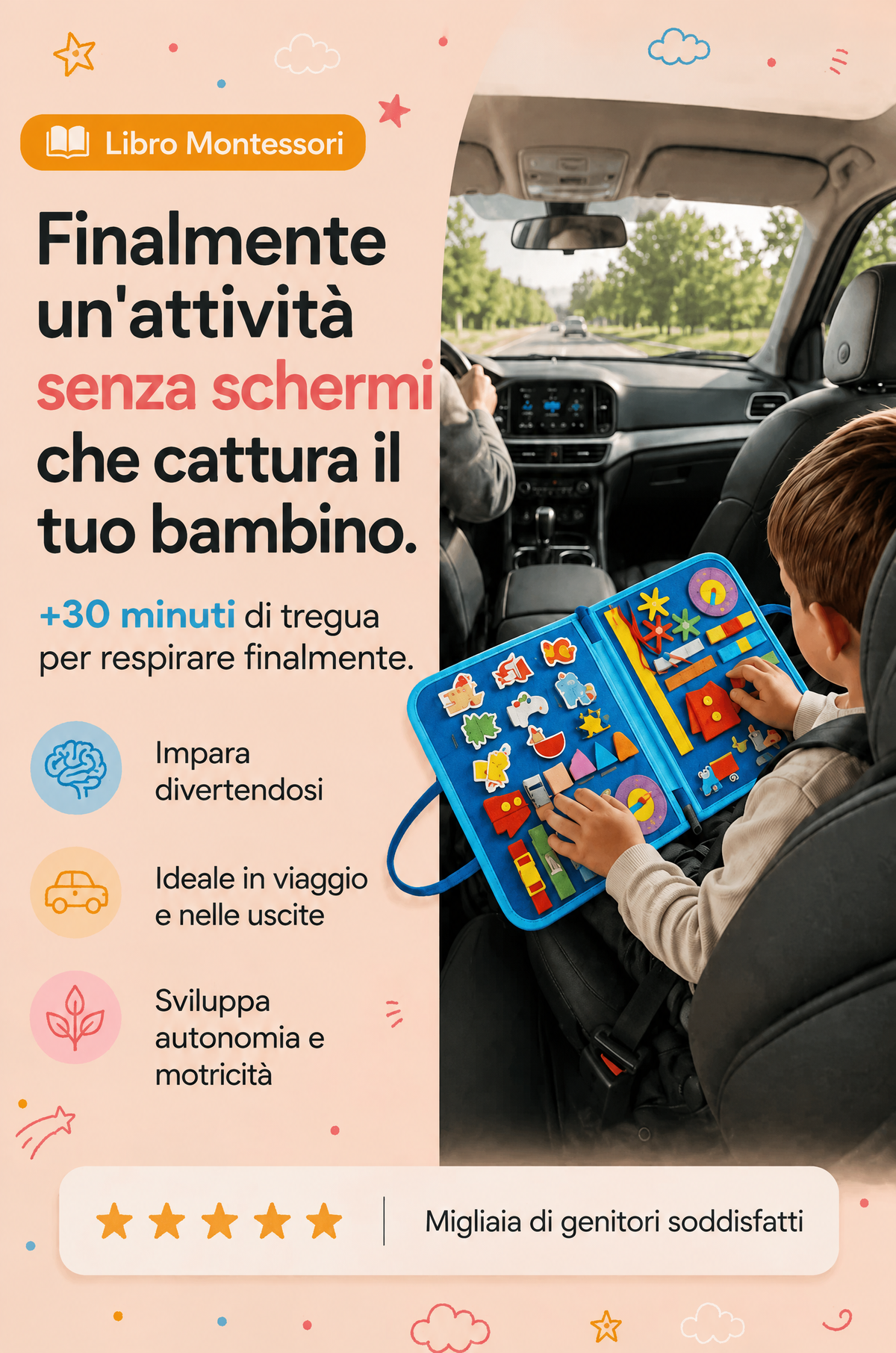 Finalmente un'attività senza schermi che cattura il tuo bambino